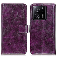 Coque Portefeuille Livre Cuir Etui Clapet K04Z pour Xiaomi Redmi K60 Ultra 5G Violet