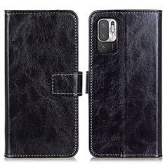 Coque Portefeuille Livre Cuir Etui Clapet K04Z pour Xiaomi Redmi Note 11 SE 5G Noir