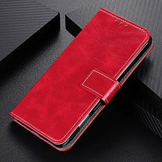 Coque Portefeuille Livre Cuir Etui Clapet K04Z pour Xiaomi Redmi Note 9T 5G Rouge