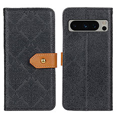 Coque Portefeuille Livre Cuir Etui Clapet K05Z pour Google Pixel 8 Pro 5G Noir