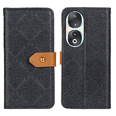 Coque Portefeuille Livre Cuir Etui Clapet K05Z pour Huawei Honor 90 5G Noir