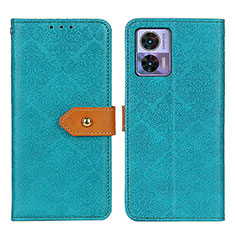 Coque Portefeuille Livre Cuir Etui Clapet K05Z pour Motorola Moto Edge 30 Lite 5G Vert