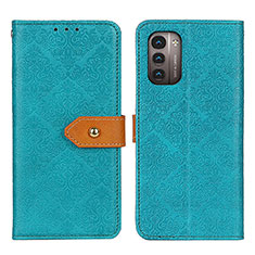 Coque Portefeuille Livre Cuir Etui Clapet K05Z pour Nokia G11 Vert