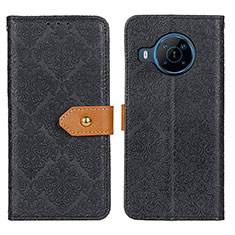 Coque Portefeuille Livre Cuir Etui Clapet K05Z pour Nokia X100 5G Noir