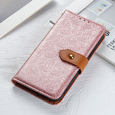 Coque Portefeuille Livre Cuir Etui Clapet K05Z pour OnePlus 9 5G Rose