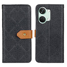 Coque Portefeuille Livre Cuir Etui Clapet K05Z pour OnePlus Ace 2V 5G Noir