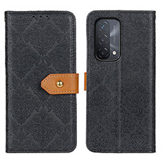 Coque Portefeuille Livre Cuir Etui Clapet K05Z pour OnePlus Nord N200 5G Noir