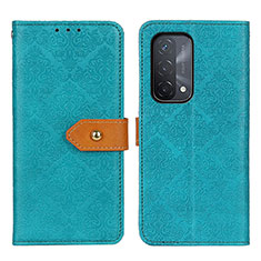 Coque Portefeuille Livre Cuir Etui Clapet K05Z pour Oppo A93 5G Vert