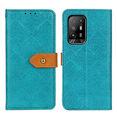 Coque Portefeuille Livre Cuir Etui Clapet K05Z pour Oppo A94 5G Vert