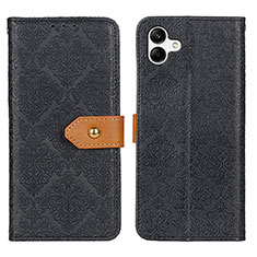 Coque Portefeuille Livre Cuir Etui Clapet K05Z pour Samsung Galaxy A05 Noir