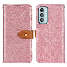 Coque Portefeuille Livre Cuir Etui Clapet K05Z pour Samsung Galaxy F13 4G Rose