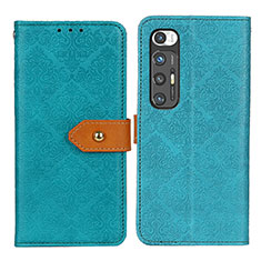 Coque Portefeuille Livre Cuir Etui Clapet K05Z pour Xiaomi Mi 10S 5G Vert