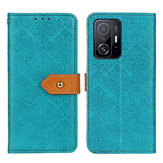 Coque Portefeuille Livre Cuir Etui Clapet K05Z pour Xiaomi Mi 11T Pro 5G Vert