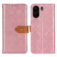 Coque Portefeuille Livre Cuir Etui Clapet K05Z pour Xiaomi Redmi 13C Rose