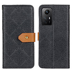 Coque Portefeuille Livre Cuir Etui Clapet K05Z pour Xiaomi Redmi Note 12S Noir