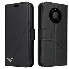 Coque Portefeuille Livre Cuir Etui Clapet K06 pour Huawei Mate 40E Pro 4G Noir