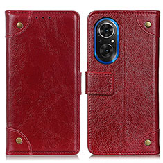 Coque Portefeuille Livre Cuir Etui Clapet K06Z pour Huawei Nova 9 SE Rouge