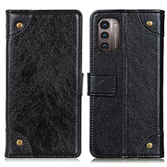 Coque Portefeuille Livre Cuir Etui Clapet K06Z pour Nokia G11 Noir