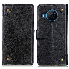 Coque Portefeuille Livre Cuir Etui Clapet K06Z pour Nokia X100 5G Noir