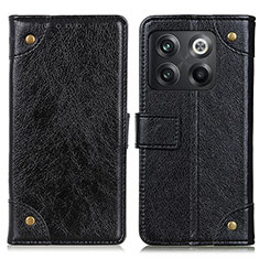 Coque Portefeuille Livre Cuir Etui Clapet K06Z pour OnePlus 10T 5G Noir