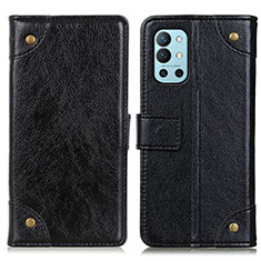 Coque Portefeuille Livre Cuir Etui Clapet K06Z pour OnePlus 9R 5G Noir