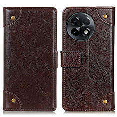 Coque Portefeuille Livre Cuir Etui Clapet K06Z pour OnePlus Ace 2 5G Marron