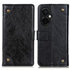 Coque Portefeuille Livre Cuir Etui Clapet K06Z pour OnePlus Nord CE 3 5G Noir