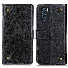 Coque Portefeuille Livre Cuir Etui Clapet K06Z pour Oppo K9 Pro 5G Noir