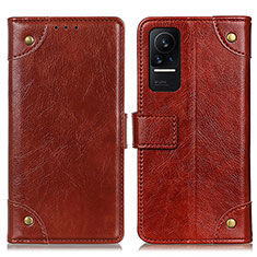 Coque Portefeuille Livre Cuir Etui Clapet K06Z pour Xiaomi Civi 1S 5G Marron