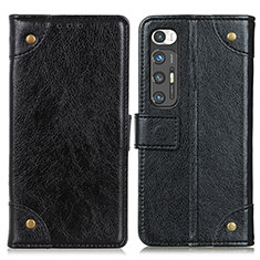 Coque Portefeuille Livre Cuir Etui Clapet K06Z pour Xiaomi Mi 10S 5G Noir