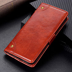 Coque Portefeuille Livre Cuir Etui Clapet K06Z pour Xiaomi Poco M5S Brun Clair