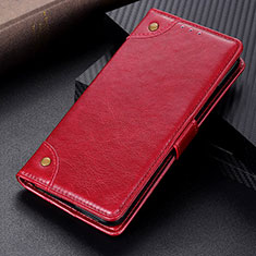 Coque Portefeuille Livre Cuir Etui Clapet K06Z pour Xiaomi Poco M5S Rouge