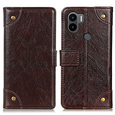 Coque Portefeuille Livre Cuir Etui Clapet K06Z pour Xiaomi Redmi A1 Plus Marron