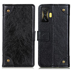 Coque Portefeuille Livre Cuir Etui Clapet K06Z pour Xiaomi Redmi K50 Gaming 5G Noir