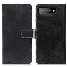 Coque Portefeuille Livre Cuir Etui Clapet K07Z pour Asus ROG Phone 7 Noir