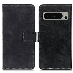 Coque Portefeuille Livre Cuir Etui Clapet K07Z pour Google Pixel 8 Pro 5G Noir