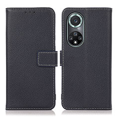 Coque Portefeuille Livre Cuir Etui Clapet K07Z pour Huawei Honor 50 Pro 5G Bleu