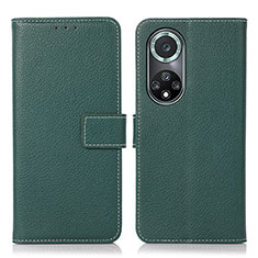 Coque Portefeuille Livre Cuir Etui Clapet K07Z pour Huawei Honor 50 Pro 5G Vert