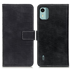 Coque Portefeuille Livre Cuir Etui Clapet K07Z pour Nokia C12 Noir