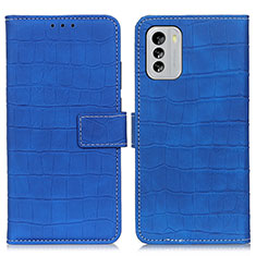 Coque Portefeuille Livre Cuir Etui Clapet K07Z pour Nokia G60 5G Bleu