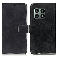 Coque Portefeuille Livre Cuir Etui Clapet K07Z pour OnePlus 10 Pro 5G Noir