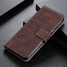 Coque Portefeuille Livre Cuir Etui Clapet K07Z pour OnePlus 9 Pro 5G Marron