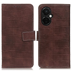 Coque Portefeuille Livre Cuir Etui Clapet K07Z pour OnePlus Nord CE 3 5G Marron