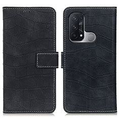 Coque Portefeuille Livre Cuir Etui Clapet K07Z pour Oppo Reno5 A Noir