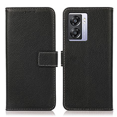 Coque Portefeuille Livre Cuir Etui Clapet K07Z pour Realme Narzo 50 5G Noir