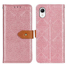 Coque Portefeuille Livre Cuir Etui Clapet K07Z pour Samsung Galaxy A23s Rose