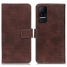 Coque Portefeuille Livre Cuir Etui Clapet K07Z pour Xiaomi Civi 1S 5G Marron