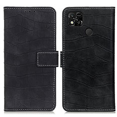 Coque Portefeuille Livre Cuir Etui Clapet K07Z pour Xiaomi POCO C31 Noir