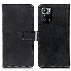 Coque Portefeuille Livre Cuir Etui Clapet K07Z pour Xiaomi Poco X3 GT 5G Noir