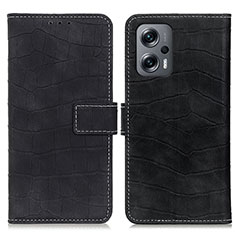 Coque Portefeuille Livre Cuir Etui Clapet K07Z pour Xiaomi Poco X4 GT 5G Noir